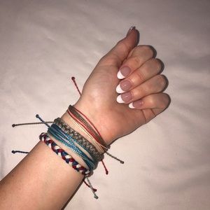 Pura Vida bracelet stack